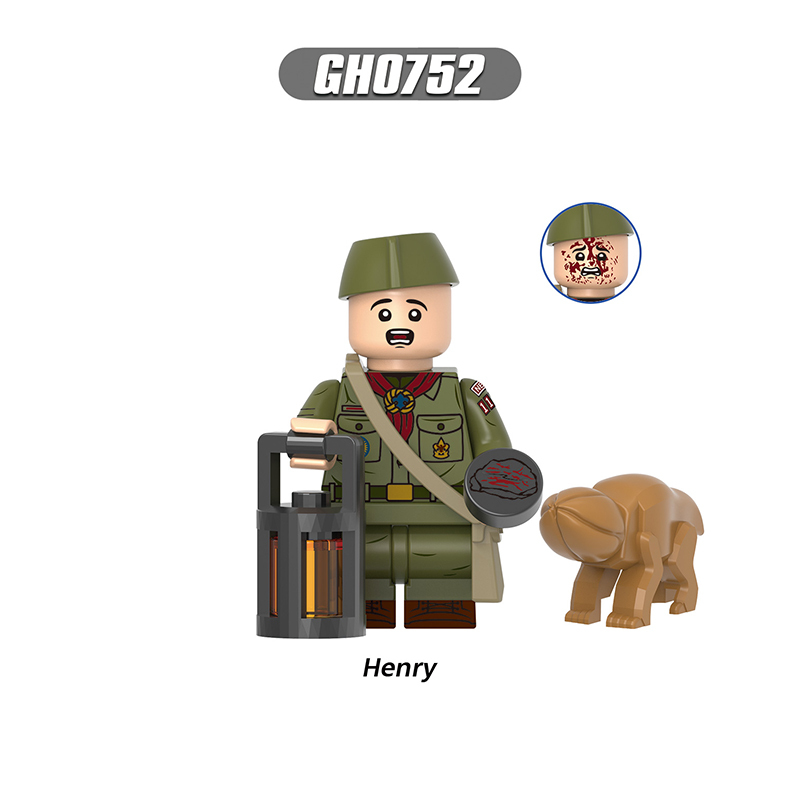 G0196 Stranger Things Series Minifigs Building Blocks  Kali Hopper Henry Vecna Cartoon Eleven Papa Billy Erica Figures Models Toys Gifts Children