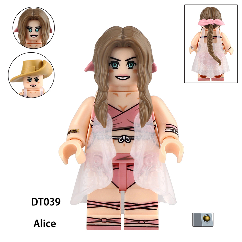 RX8301 Japanese Hatsune Miku Anime Dracule Higurashi Kagome Action Figure Building Blocks Decoration Children Gift