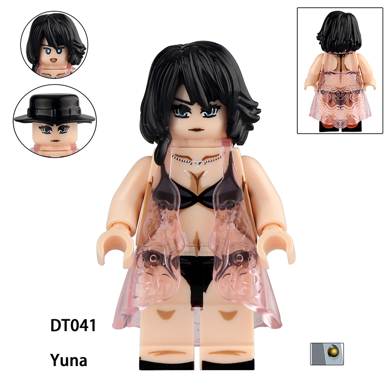 RX8301 Japanese Hatsune Miku Anime Dracule Higurashi Kagome Action Figure Building Blocks Decoration Children Gift