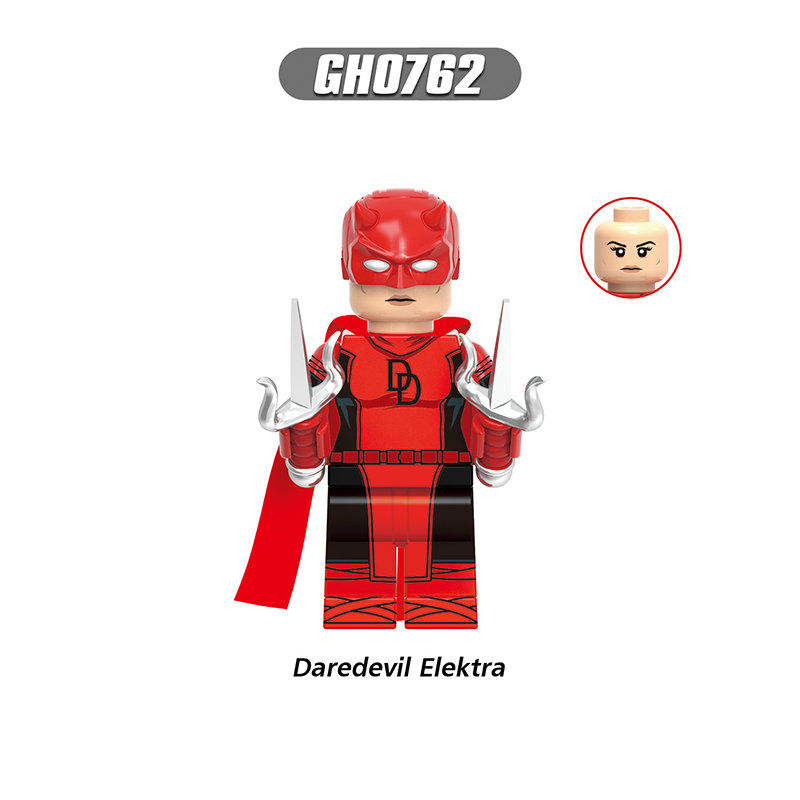 DC Comics Bullseye Superhero Minifigs Compatible Kids Bricks Kits