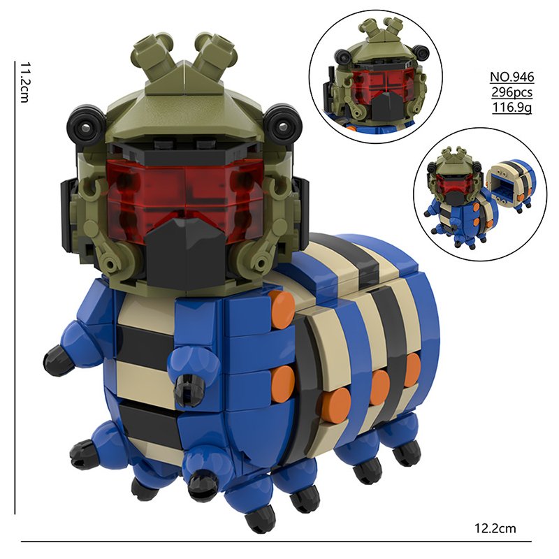 MOC Game Operation Delta Delta Tactical Insect Mecha Building Blocks Cyber Bug Model Bricks Set Military Sci-Fi Display Toy Gift 943 944 945 946