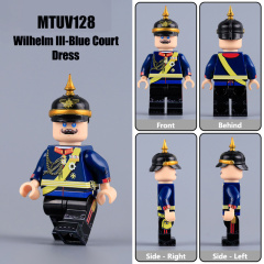 MTUV128-Wilhelm II-Blue Court Dress
