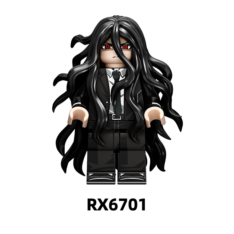 Danganronpa Minifigs Set Hajime Hinata Izuru Kamukura Anime Brick Building Blocks Toy Display Collectible Gift  RX6701 RX6702
