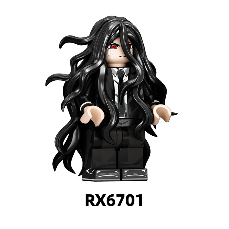 Danganronpa Minifigs Set Hajime Hinata Izuru Kamukura Anime Brick Building Blocks Toy Display Collectible Gift  RX6701 RX6702