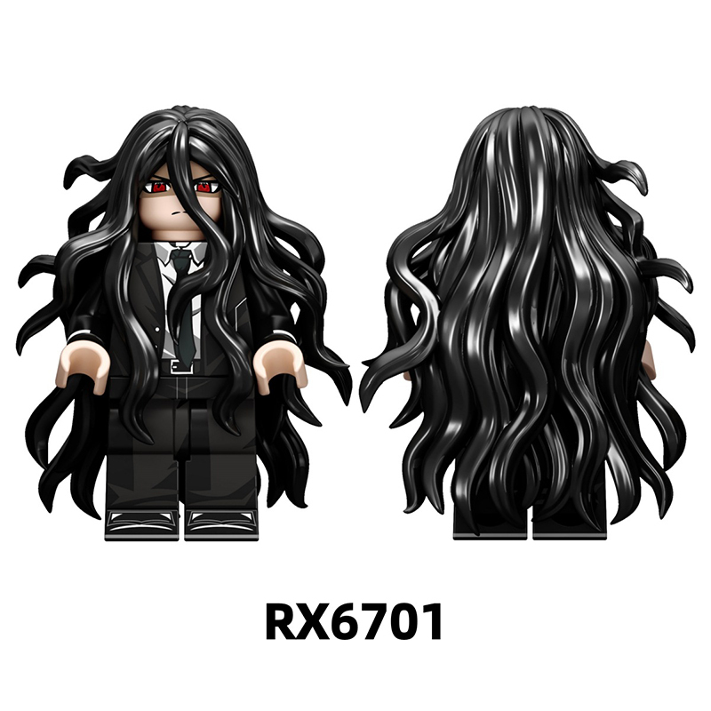 Danganronpa Minifigs Set Hajime Hinata Izuru Kamukura Anime Brick Building Blocks Toy Display Collectible Gift  RX6701 RX6702