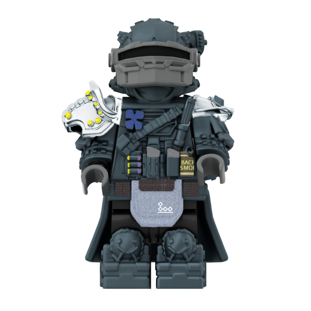 Delta Tactical Deep Blue Operator Minifigs SWAT Special Forces Military Building Blocks Children Toy Compatible Bricks 911-29