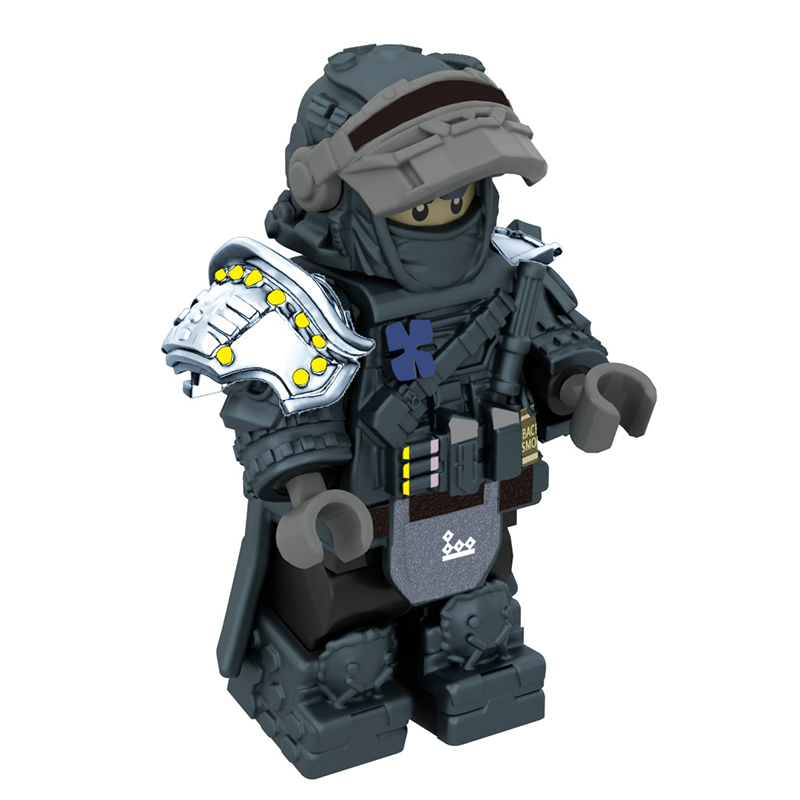 Delta Tactical Deep Blue Operator Minifigs SWAT Special Forces Military Building Blocks Children Toy Compatible Bricks 911-29