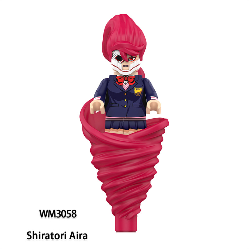 Anime Series Bold Minifig Takakura Ken Shiratori Aira Character Building Blocks MOC Compatible Bricks Collectible Toy Gift WM6224