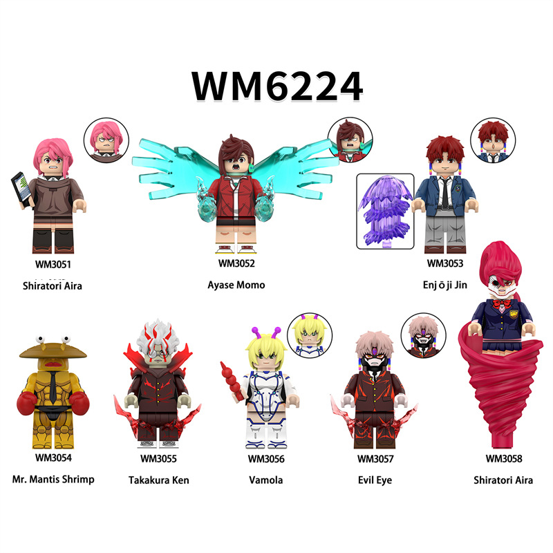 Anime Series Bold Minifig Takakura Ken Shiratori Aira Character