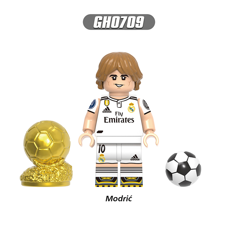 World Cup Football Player Messi Minifg Ronaldo Soccer Star Building Blocks Kaka Owen Collection Sports Team Bricks Toy Gift for Fans G019