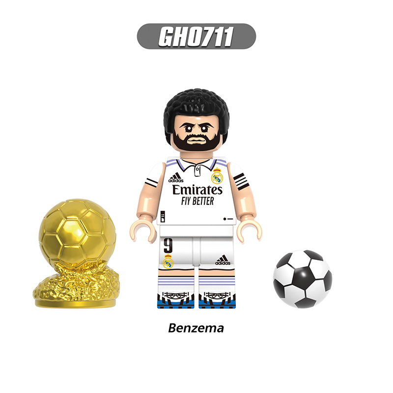World Cup Football Player Messi Minifg Ronaldo Soccer Star Building Blocks Kaka Owen Collection Sports Team Bricks Toy Gift for Fans G019