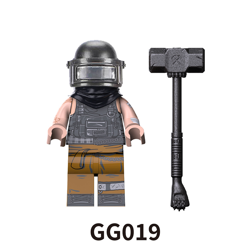 Military Special Forces Hammer Raven Building Block Figures Tactical Action Toy Set High Detail Poseable Soldier Brick Collectible Display Gift GG018 GG019