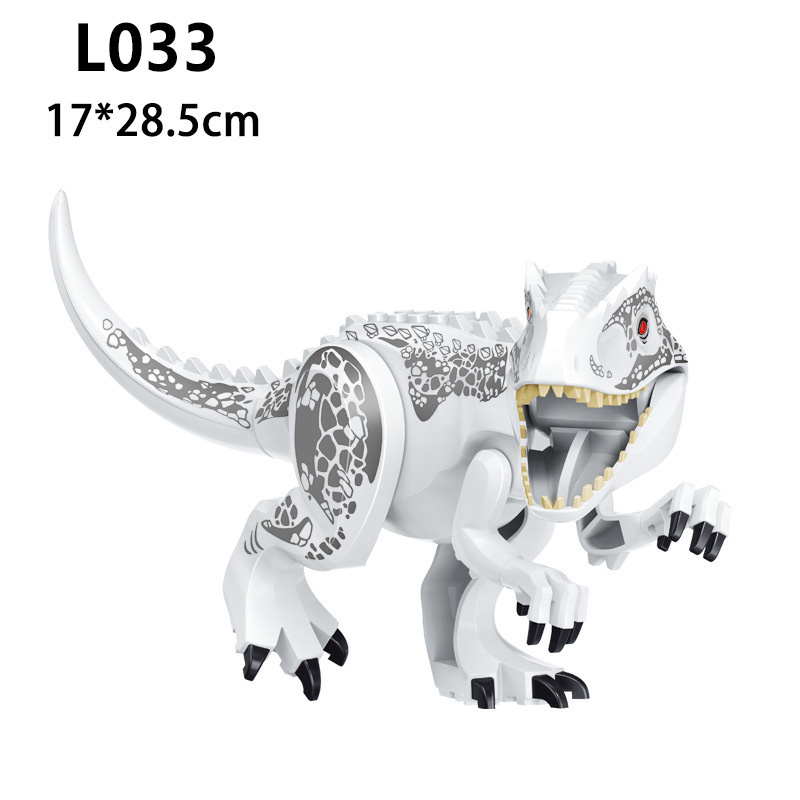 Dinosaur World Indoraptor Atrociraptor Building Block Prehistoric Dino Model Minifigs Kids Educational Assembly Gift Kids Toys L033