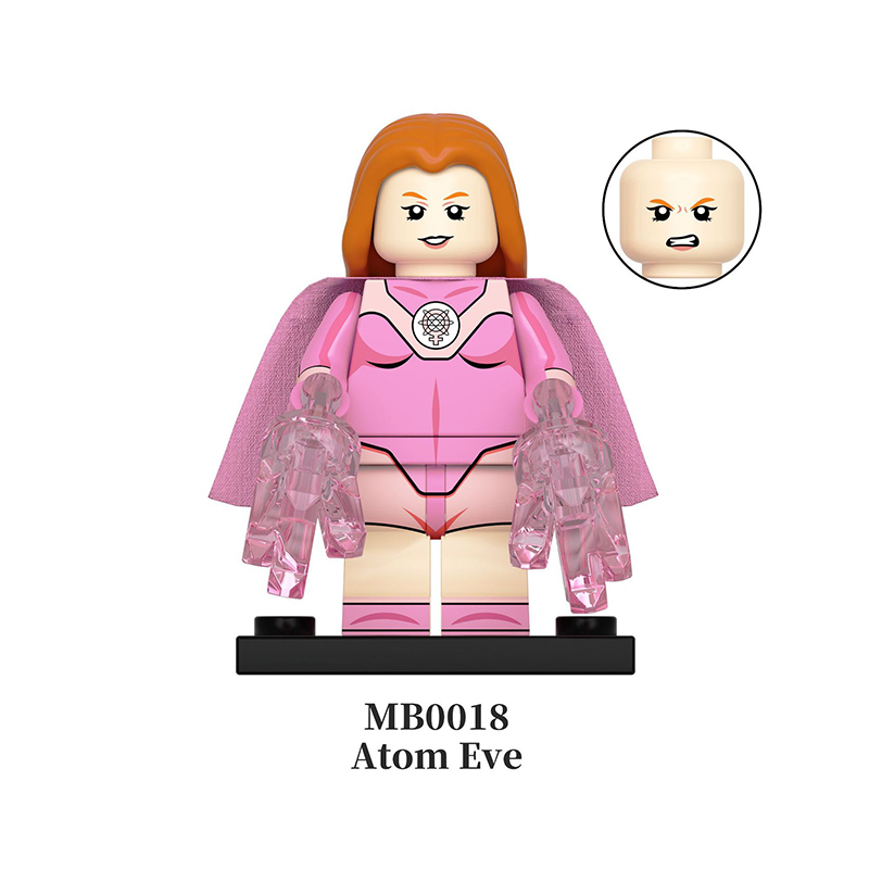 Marvel Invincible Hero Custom Building Blocks Minifigs Superhero Omni-Man Battle Brick Allen the Alien Model Toys Collection MB0015-0021