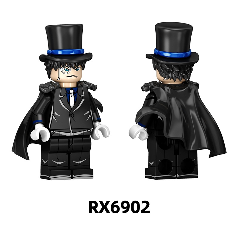 Phantom Thief Kid & Toichi Kuroba Building Block Figure Set Anime