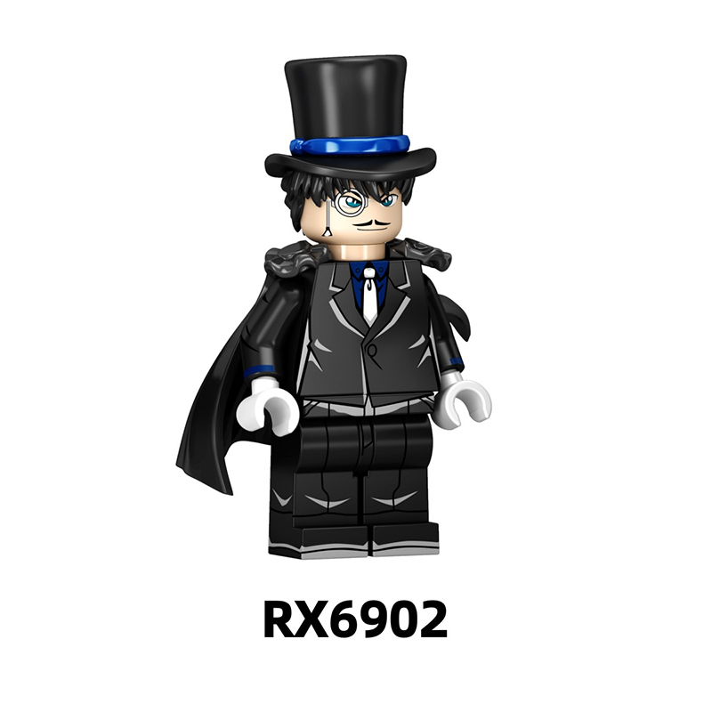 Phantom Thief Kid & Toichi Kuroba Building Block Figure Set Anime