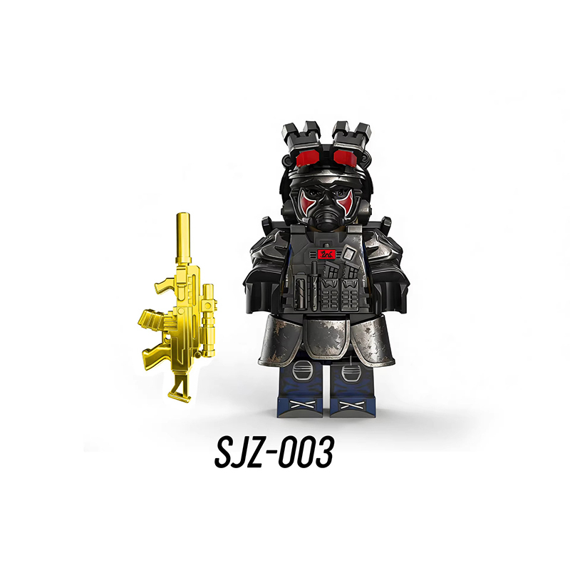 Delta Force Operation Tactical Special Forces Building Blocks Minifigs Characters Luna Xianzhe Mai Xiaowen Military Toy Gift Compatible SJZ-004–SJZ-009