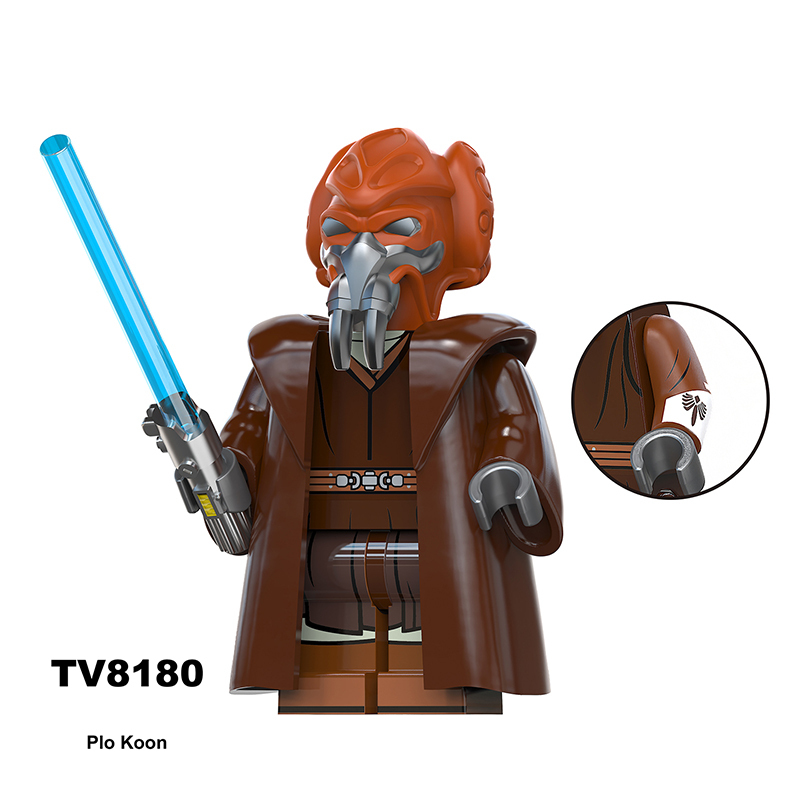 Star Wars Clone Trooper Wolfpack Commander Minifigs Building Blocks Army Custom Soldiers MOC Compatible Bricks Battle Kids Toys Gift TV6120