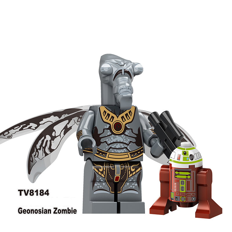Star Wars Boba Fett Geonosian Zombie Han Solo Bricks Compatible