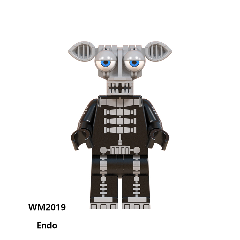 Midnight Game Horror Building Block Minifigs Dark Style Funtime Freddy Poseable Gaming Character Model Gift Toys WM6097