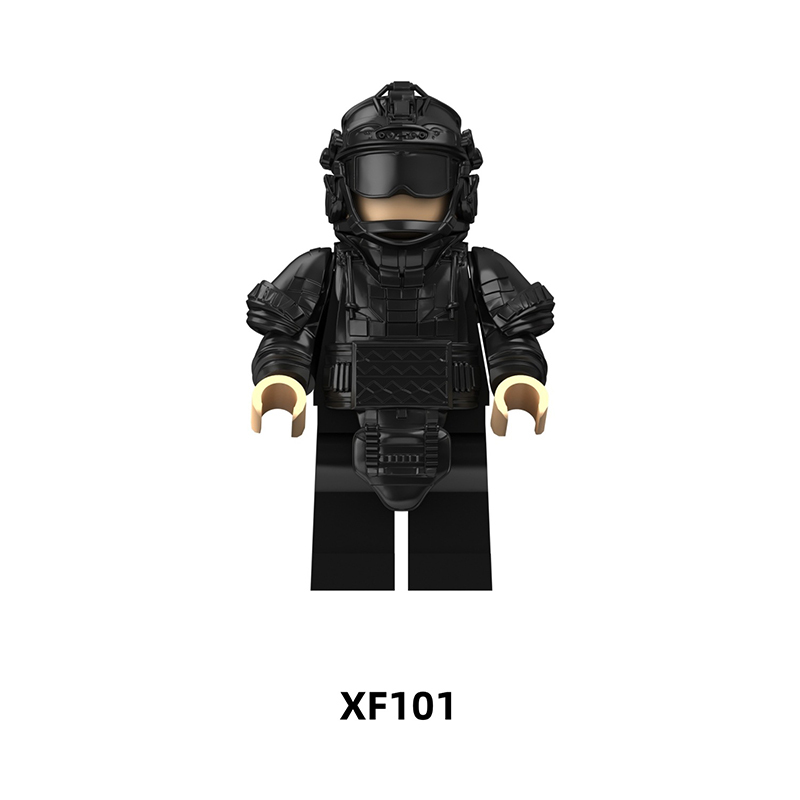 Delta Force Operation Commander Building Block Special Forces Military Minifigs Toy Set Military Collectible Gift Kids Toys XF101 XF102