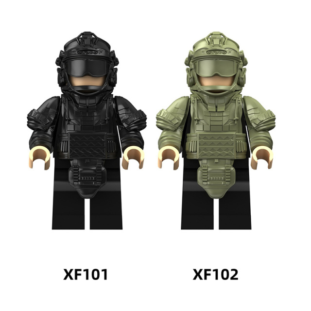 Delta Force Operation Commander Building Block Special Forces Military Minifigs Toy Set Military Collectible Gift Kids Toys XF101 XF102