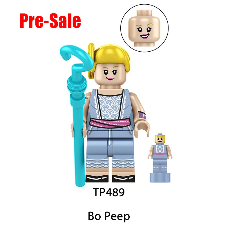 Toy Story Cartoon Minifigs Woody Buzz Lightyear Jessie Bo Peep Andy Alien Building Block Compatible Brick Toys Children Gifts TP1060