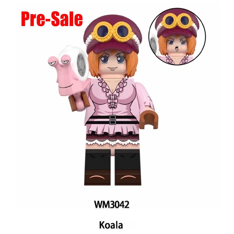 ウネルミナモEX メガシンカリュウEX サーファー セット One Piece Japanese Anime Tsuru Koala Compatible Brick Toys