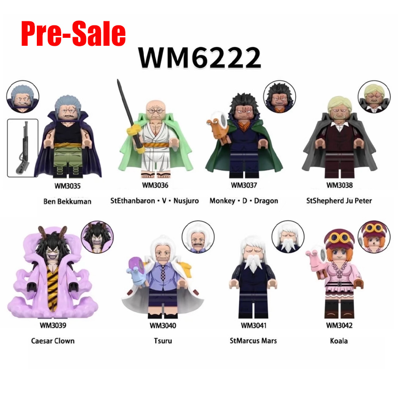 One Piece Japanese Anime Tsuru Koala Compatible Brick Toys