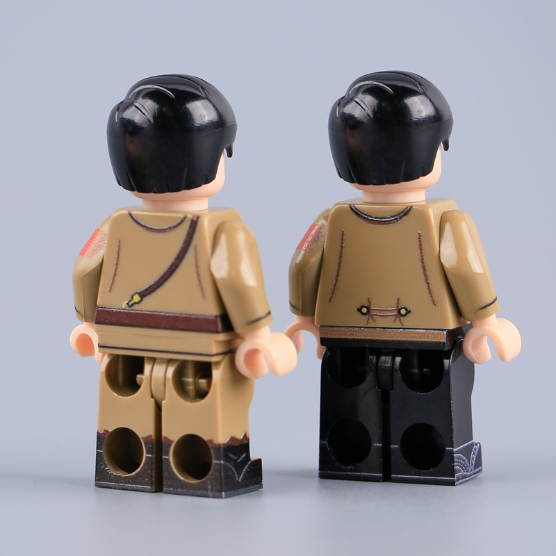 WW2 Joseph UV Printed Minifigs German Propaganda Minister Military Building Block Historical Collector Display Toy Gift HTL090-091