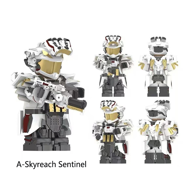 Delta Ops Special Forces Military Minifigs Building Blocks Luna Soldier Team Weapons Gear Model Toy Gift for Kids Collections YZ00140 YZ00141 YZ00148