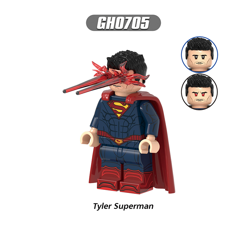 Marvel Tyler Superman Multiverse Building Block Superhero Minifigs Kingdom Come Ultraman Owlman Compatible Brick Toy Gifts G0190