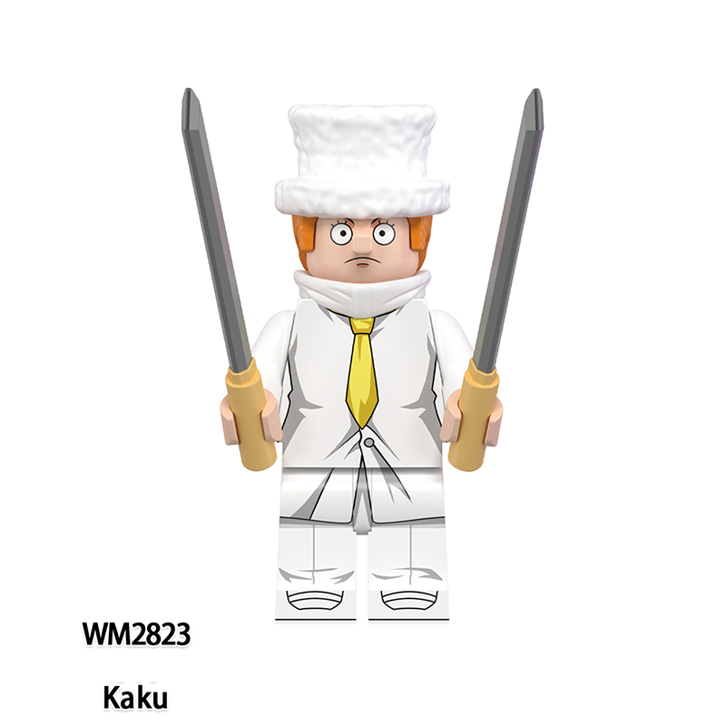 One Piece Egghead Island Minifigs Vegapunk Rob Lucci Bonney