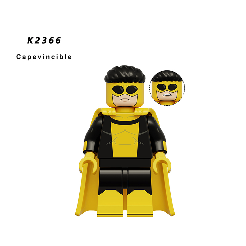 Marvel Superhero Universe Mark Grayson Minifigs Building Block Invincible Omni Hero Guardian Collectible Toy Fans Gifts KDL853
