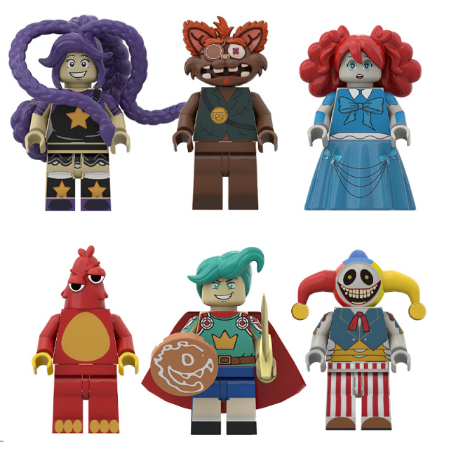 Poppy Playtime Horror Building Block Minifigs Toy Set Huggy Wuggy Kissy Missy Collectible Game Character Bricks Gift 911-37 911-38 911-39 911-40 911-41 911-42