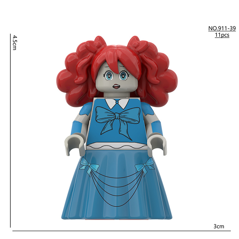 Poppy Playtime Horror Building Block Minifigs Toy Set Huggy Wuggy Kissy Missy Collectible Game Character Bricks Gift 911-37 911-38 911-39 911-40 911-41 911-42