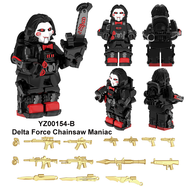 Delta Ops Special Forces Minifigs Military Building Blocks Toy