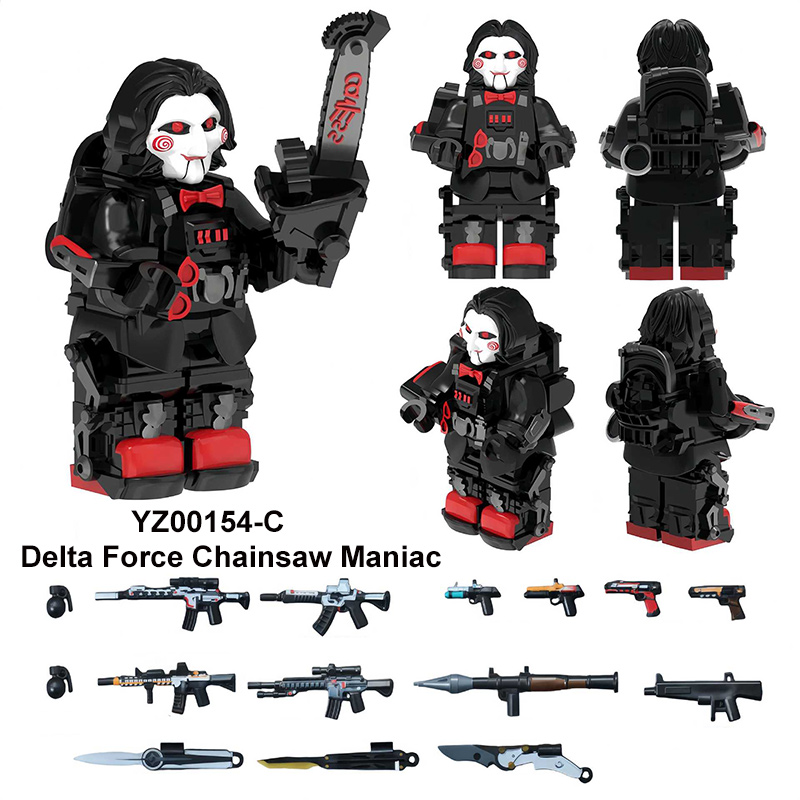 Delta Ops Special Forces Minifigs Military Building Blocks Toy