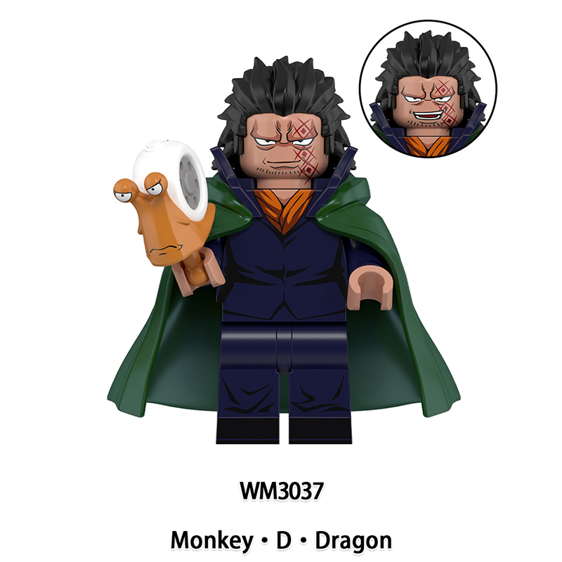 One Piece Japanese Anime Tsuru Koala Compatible Brick Toys