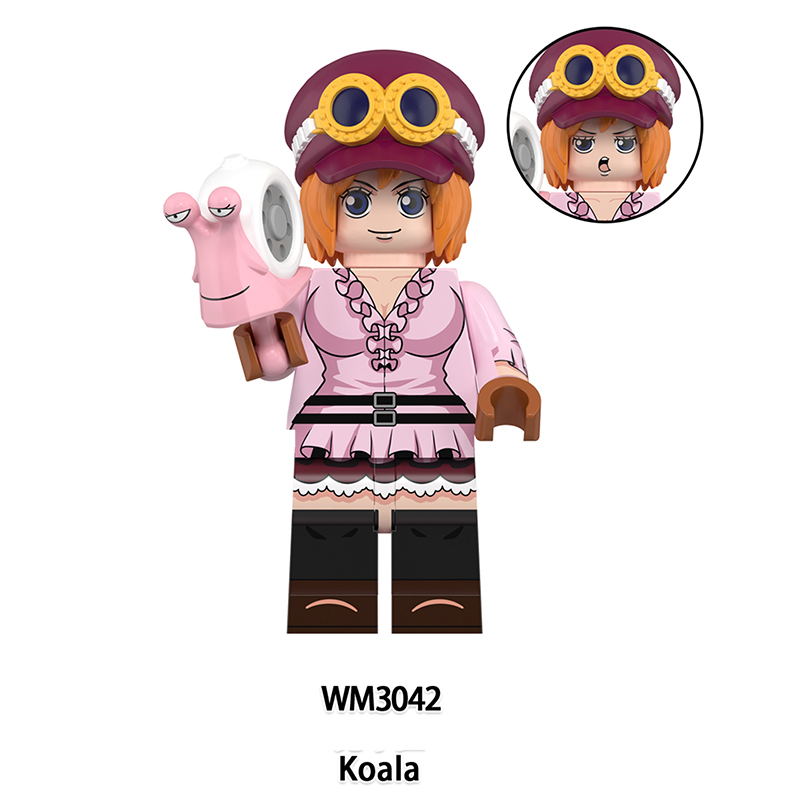 One Piece Japanese Anime Tsuru Koala Compatible Brick Toys