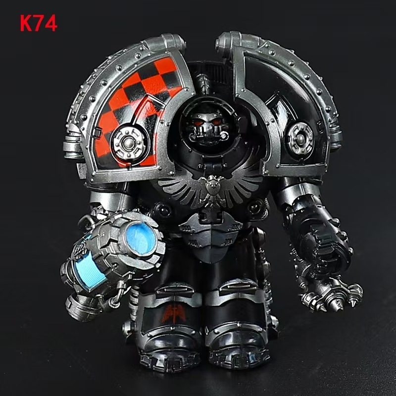 MK40 British Game Ultramarines Warhammer Angels Minifigs Building Blocks Warrior Ultramarines Imperial Armour Helmet Toys Gift Boy K71-73