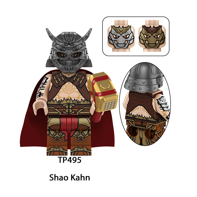 Game Mortal Kombat Minifigs Ninja Fighters Scorpion Sub Zero Raiden Liu Kang Building Blocks Figures Set Compatible Bricks Toys TP1061