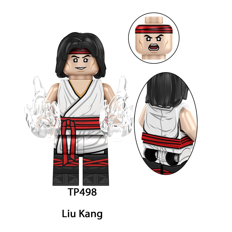 Game Mortal Kombat Minifigs Ninja Fighters Scorpion Sub Zero Raiden Liu Kang Building Blocks Figures Set Compatible Bricks Toys TP1061