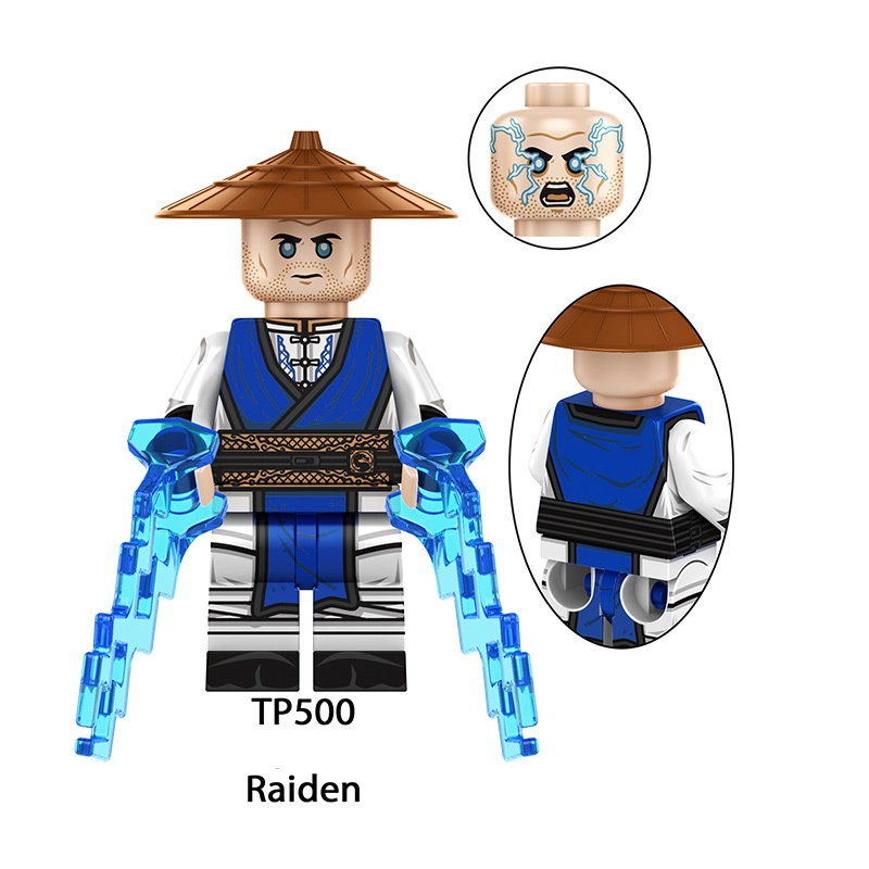 Game Mortal Kombat Minifigs Ninja Fighters Scorpion Sub Zero Raiden Liu Kang Building Blocks Figures Set Compatible Bricks Toys TP1061
