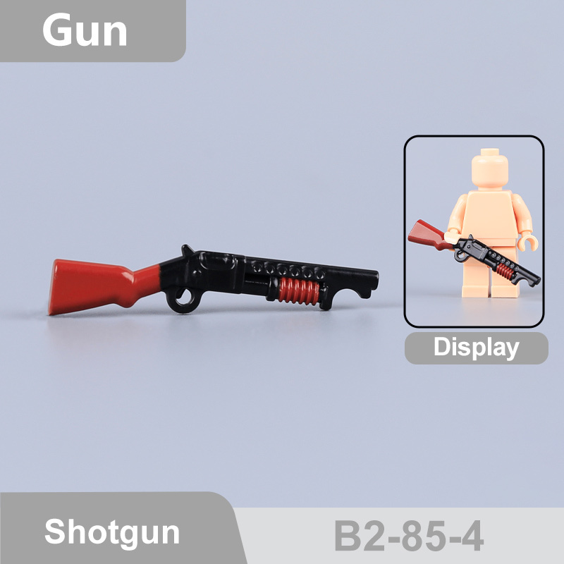 MOC Military Kar98k Mosin-Nagant  Accessories Building Blocks Gun Weapons British Cavalry Sword Lee-Enfield No.4 M4 Silenced Container Toys Boys Gift