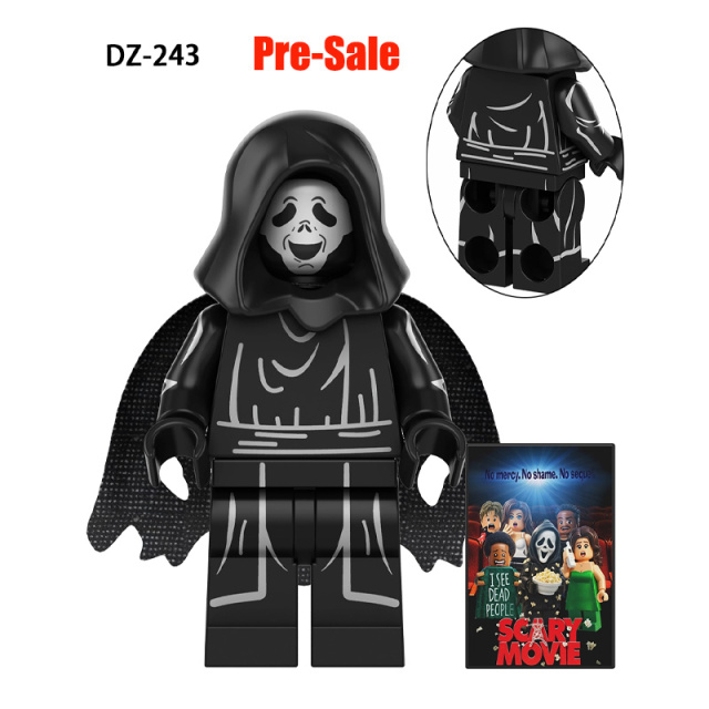 American Horror Scary Movies The Nun Valak Minifigs Building Blocks The Conjuring Series Halloween Zombies Model Ghost Toys Boys DZ243