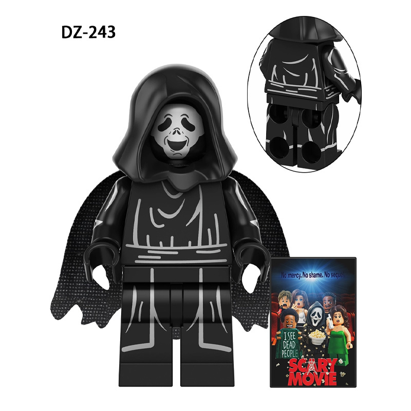 American Horror Scary Movies The Nun Valak Minifigs Building Blocks The Conjuring Series Halloween Zombies Model Ghost Toys Boys DZ243