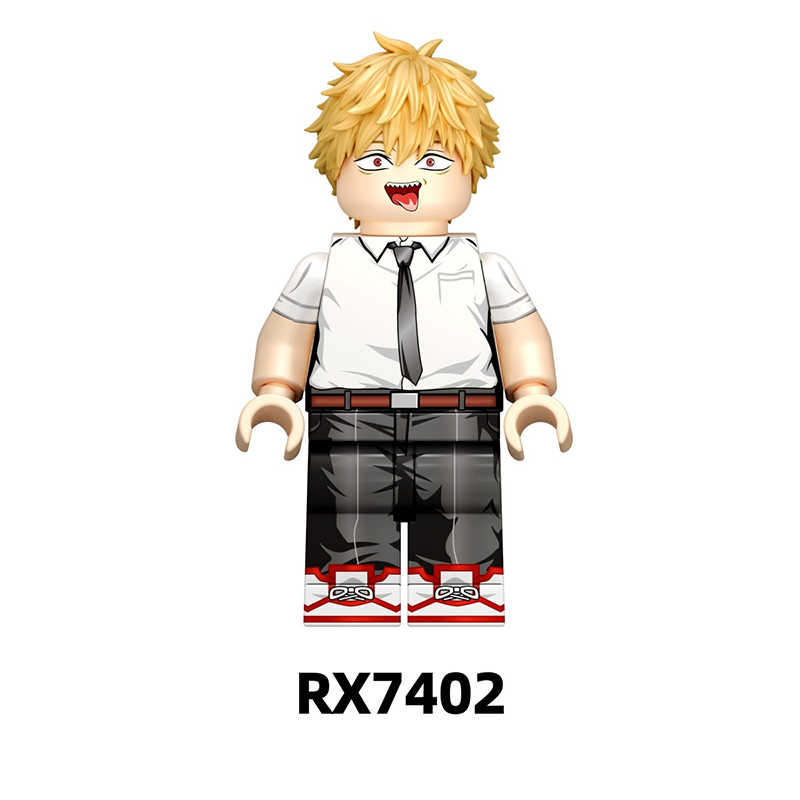 Chainsaw Man Reze Bomb Devil Anime Minifigs Bricks Toy Model Gift