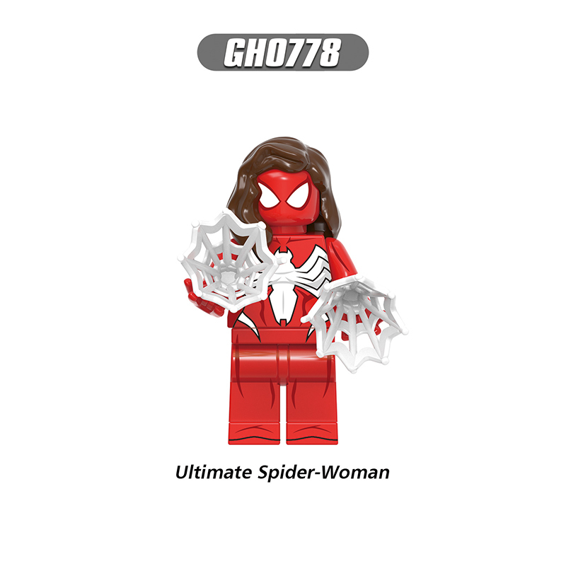 Marvel Spider SuperHero Spider-Man Last Stand Suit Armored Spiderman Minifigs Building DC Comics Armor Mk Il 2099Gift Fans Kids Toys G0199