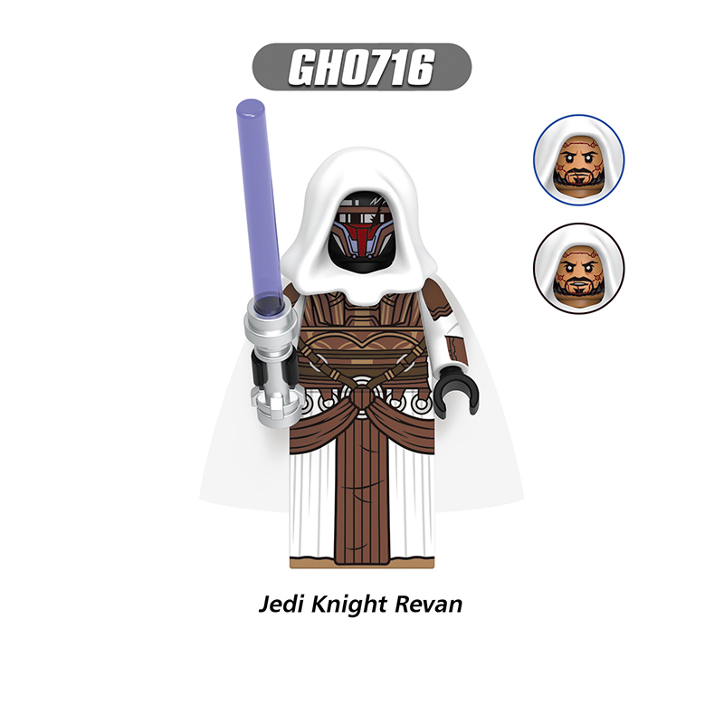 Star Wars Jedi Knight Revan Darth Talon Caedus Minifigs Building Block Quinlan Vos Solider Collection Toy Gifts G0192